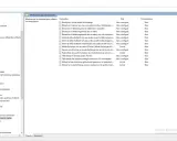 Éditeur de gestion des stratégies de groupe : Paramètres de compte > Exchange > Mode Exchange mis en cache. Les options de synchronisation sont actives ou non configurées.