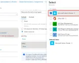 Configuration d'une stratégie d'accès conditionnel pour rendre le **Microsoft MFA obligatoire** pour les portails d'administration Microsoft.