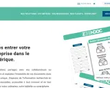 Exemple d'indexation de documents pour une gestion électronique efficace. Le système Zeendoc organise les fichiers par catégories : clients, fournisseurs, RH, comptabilité, notes de frais, archivage.
