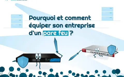 Deux pare-feux physiques s'affrontent, symbolisant la protection de votre entreprise.
