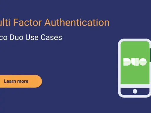 Authentification multi-facteurs avec Cisco Duo. Découvrez les cas d'utilisation du duo MFA.